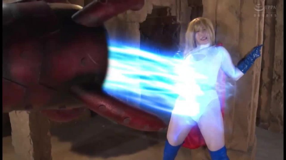 [waranlov.com] GHOV-75 鋼鉄の乙女パワーウーマン スーパー砲丸ボディー陥落 | giga heroine, cosplay, コスプレ, superheroine, 女子プロレス, wrestling