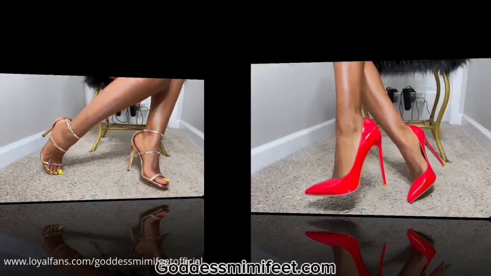 Femdom Porn Diosa Mimi Pies – tacones altos SPH