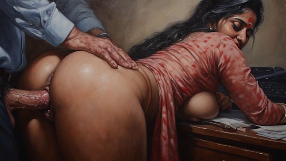 Chudai Boss Ne Meri Chudai Ki Ghodi Bana Kar Hindi Video HD