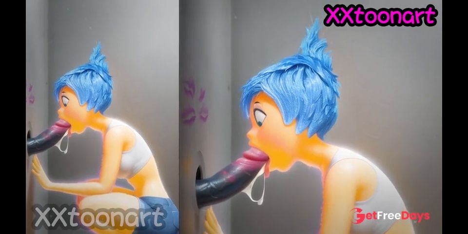 Inside Out 2 - Joy Blowjob hentai art she happy with enjoy help you cum