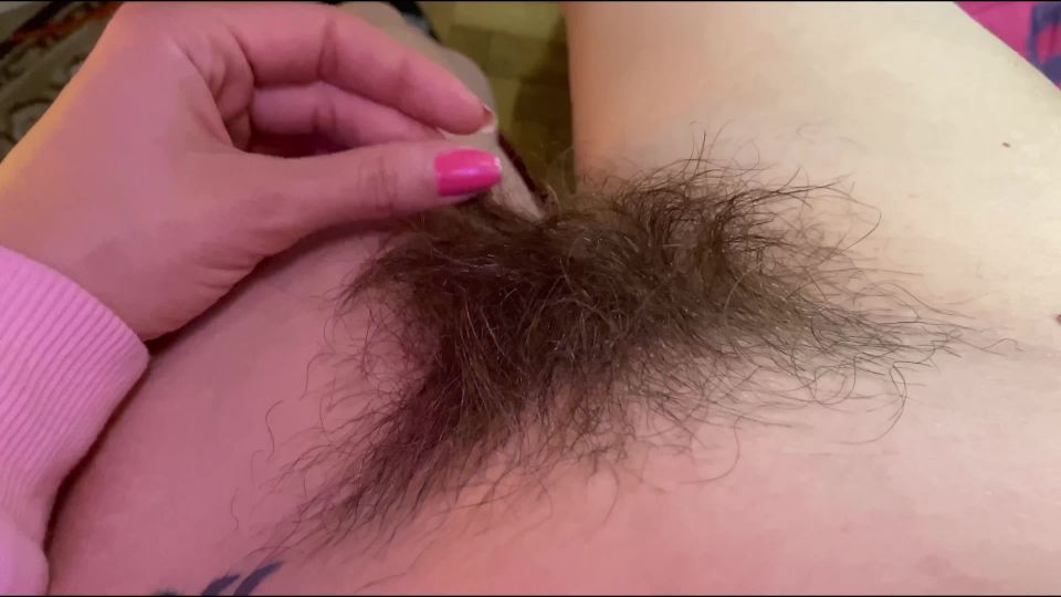 Pt 1 cuteblonde666 - Close Up On My Hairy Pussy Big Bush 4K