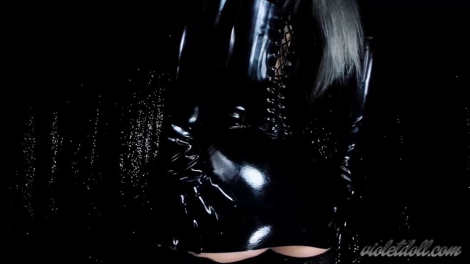 Slave For Latex 1080p Worship Violet Doll (Fetish porn)