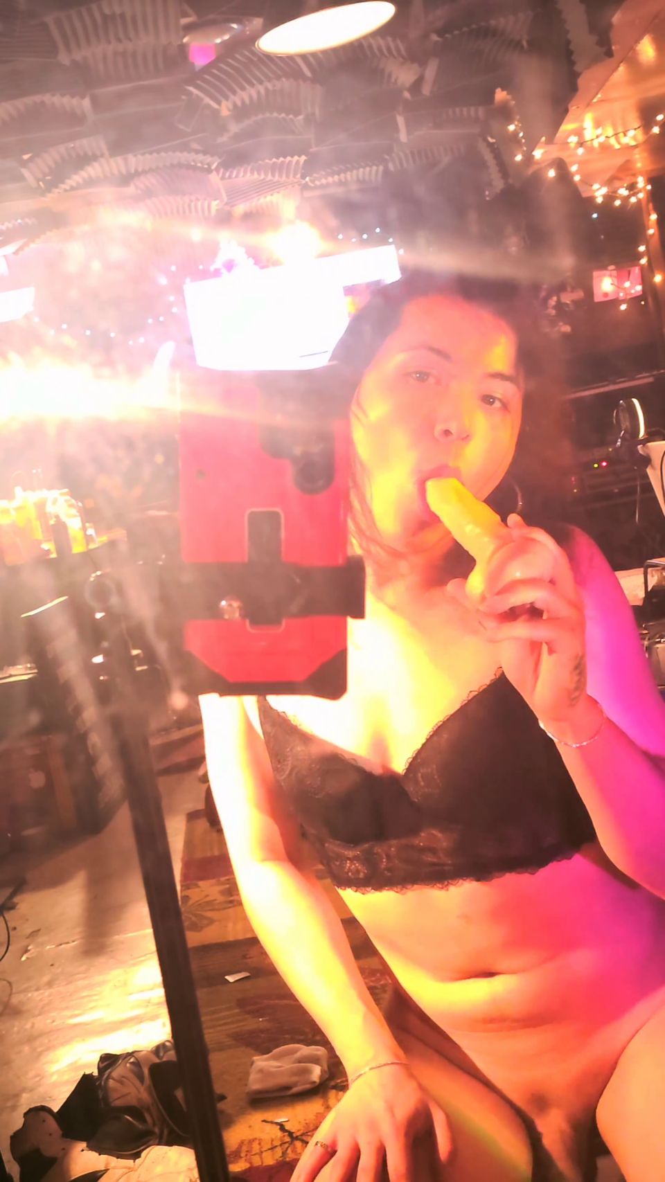 Sissy Crossdresser doble penetración Mamada práctica de la perra Sissy Ca