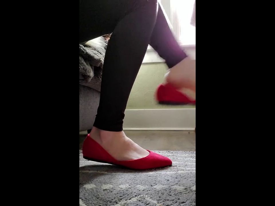 Sloans Paws Sloans Paws aka sloan_paws - 10-08-2020 OnlyFans Video - New red flats dangle video fetish