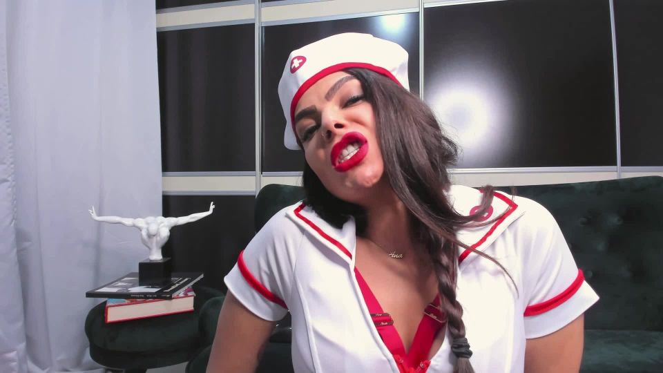 adult clip 43 water fetish Domdeluxury - Horny and powerful sexy nurse humiliates small dick to orgasm, jerk off on femdom porn