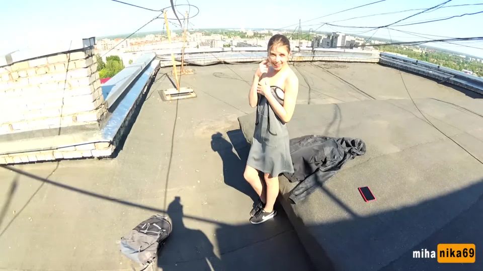 free online video 4 hardcore squirt porn MihaNika69 Amateur Sex On The Roof, mihanika69 on hardcore porn
