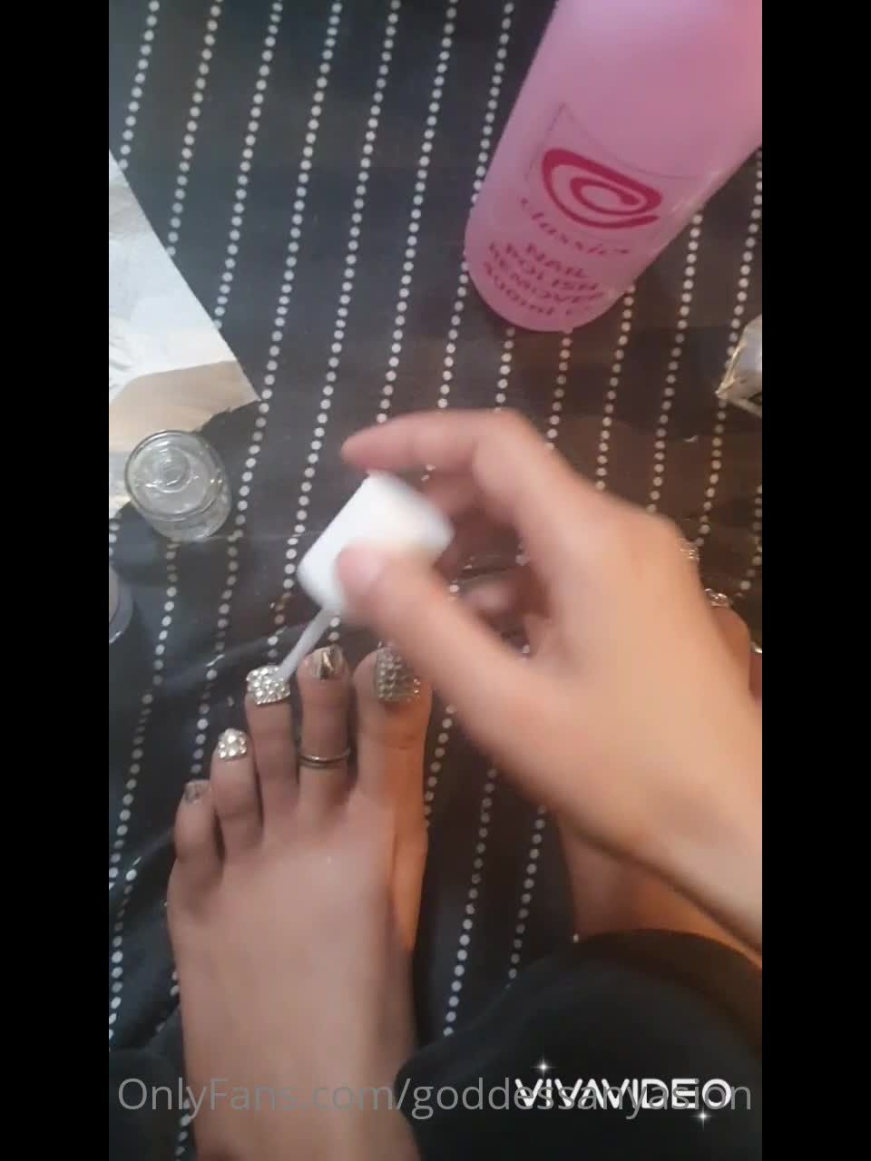 free porn clip 2 Goddess Anya Sion – Pedicure Part 1 - jerkoff instructions - fetish porn lesbian panty fetish