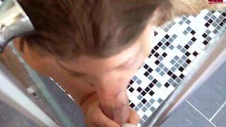 Parkplatzluder19MegMDH Blowjob Schlucke die ganze Ficksahne