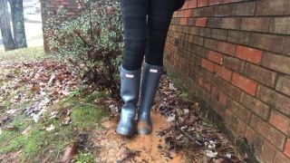 Pt 1 BuddahsPlayground - Cazador de la lluvia botas Wellies