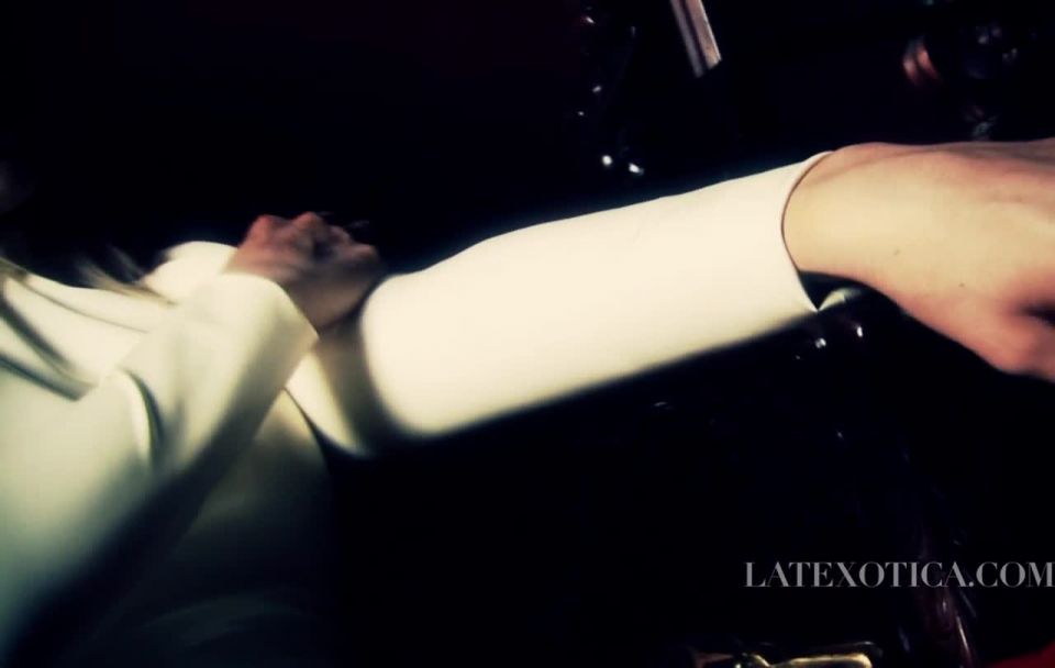 Latexotica 2014   Alex   Red Latex Skirt (mp4)