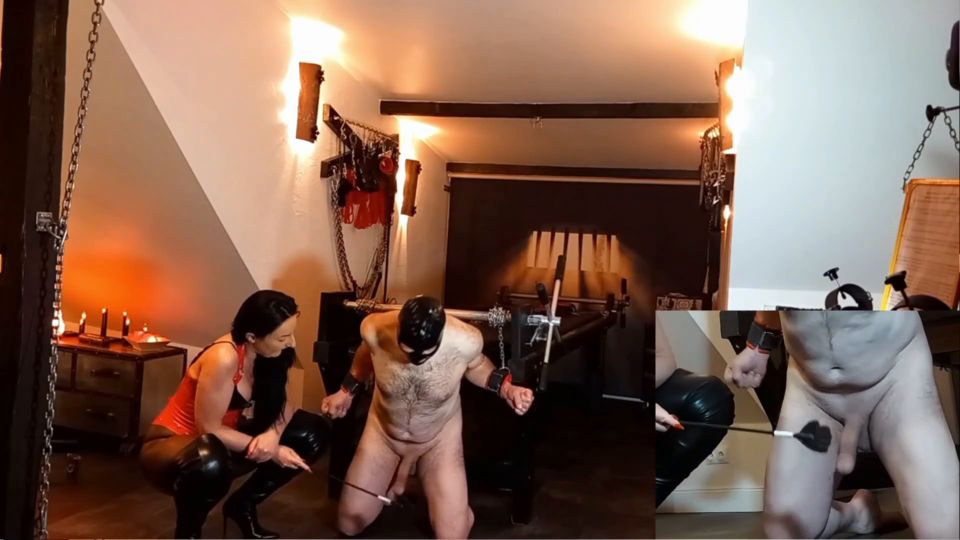 LADY LUCIANA - DYE THE SLAVE BALLS FOR EASTER.