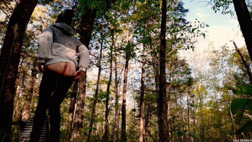 [K2S.CLUB] Sage Eldritch - Outdoors Buttcrack Taking Down the Hammock - FullHD 1080P