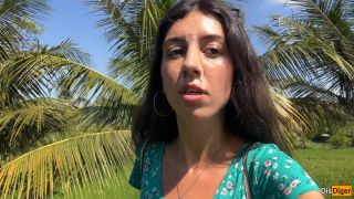 6231 Cumwalk en el Café Público Comer Pasta Carbonara con esperma...