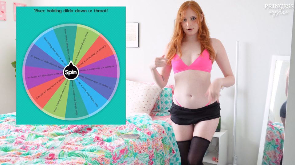 Princesa Wystri - Deepthroat Training Juego - Imbécil seleccionado a mano - Instrucción fuera - Princesa wystri