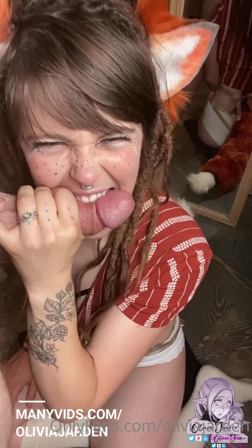 Olivia Jarden Oliviajarden - new video launching today cute fox makes you cum twice 04-07-2021