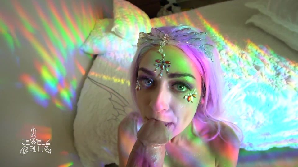 porno online clip 37 Jewez Blu – Rainbow Fairy POV Mamada y facial en corrida femdom safari