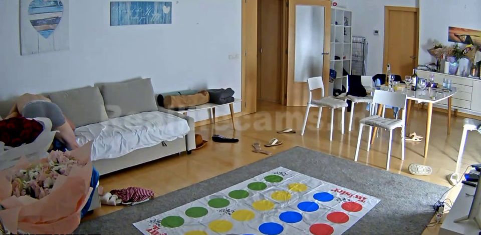 Reallifecam - Maghdela And Boyfriend Vesna Katarina With Hawk Have Sexy Game Blowjob On Sofa 17.02.2025 - Amateur