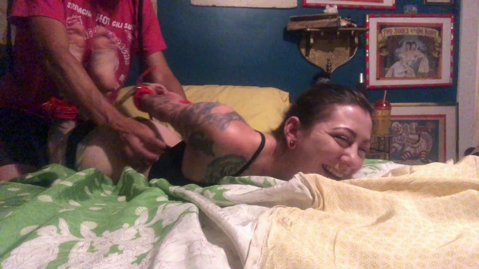 online porn clip 10 ScarlettStorm – Hog Tied Intense Feet and Ass Tickling on muscle foot fetish live cam
