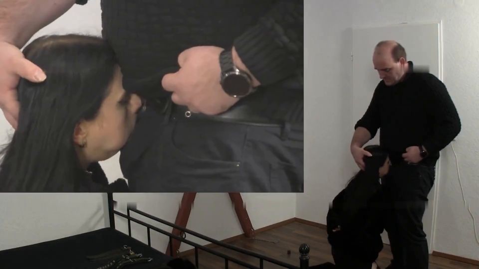 BDSM-Team - Ceira darf mir im Abendkleid einen Blasen Qu...