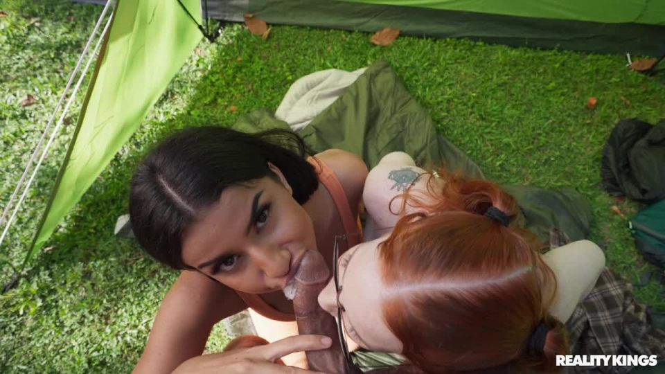 Sexy Camping And Cheating BigTits!