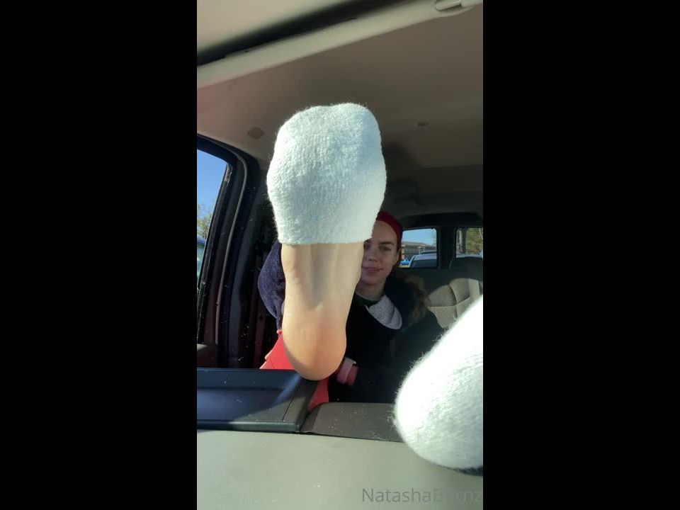 video 27 Car Dash Tease - GODDESS TALL TASHA on feet porn sarah banks foot fetish