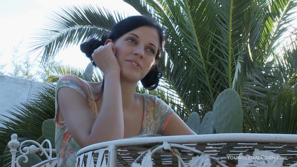 18Only Girls - Romea Mia Pump My Clit - Footjob