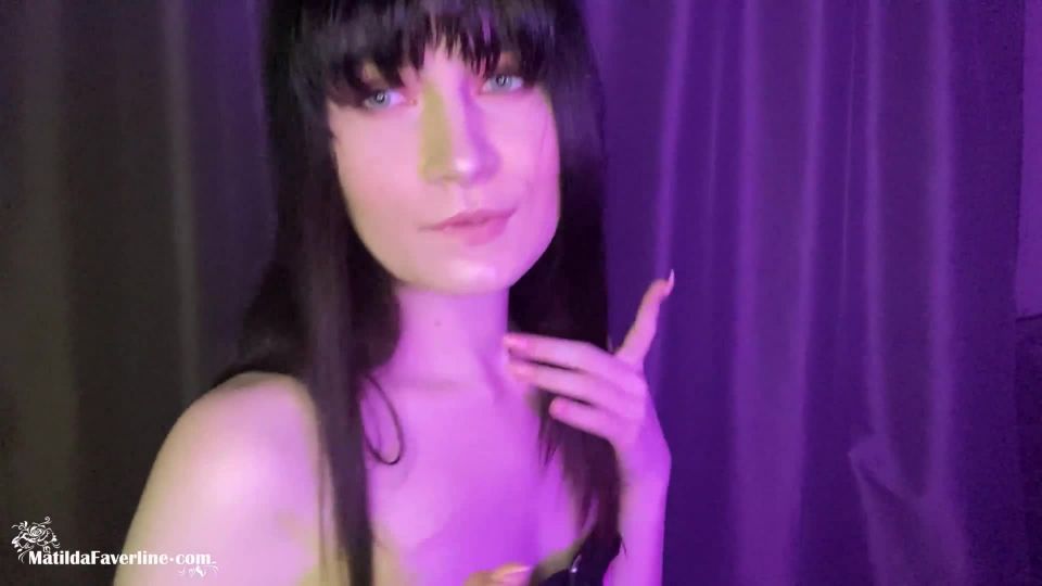 Matilda Smokes Close Up - Smoking