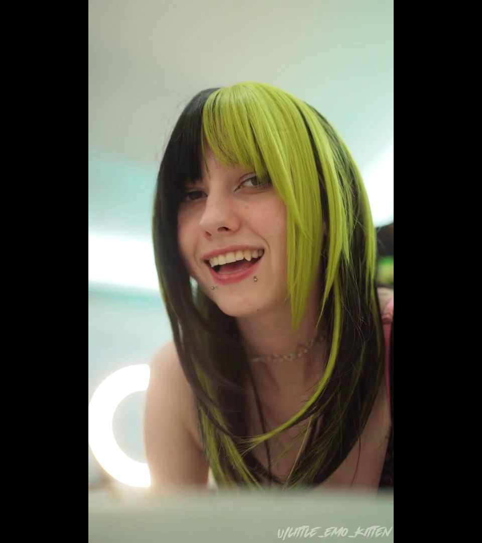 Pequeño Emo Kitten Emo Creampie Sexo Onlyfans (Creampie)