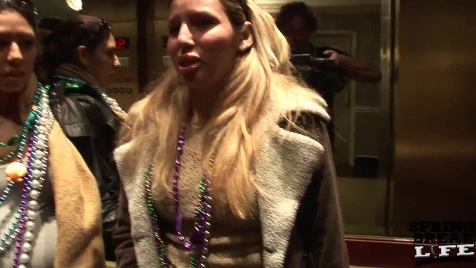 kelli staxxx femdom big tits porn | Mardi Gras Party Girls Flashing in Public | dancing