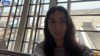 Katty West Crazy Blowjob And Cumwalk in Big Airport (Euro sex)