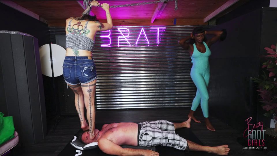 online porn clip 24 Bratty Foot Girls - Ginary And Paris - All Out Trample - FullHD 1080p | fetish | fetish porn cerita femdom