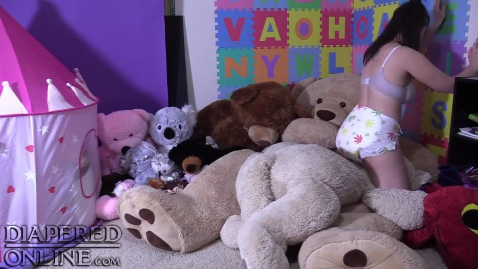 DiaperedonlineAlisha Alisha Teddy Humpfest