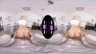 free video 13 blonde and dark hair lesbian strapon sex virtual reality | Blonde Fucks Way Through Lesson | blonde