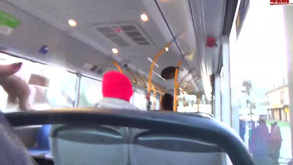 xxx clip 11 Lena-Loch - Unglaublicher Public-Fick-Cumshot im Linienbus UNCUT en alemán porno apasionado sexo hardcore