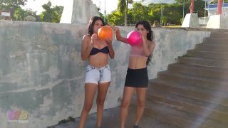 Fetiche personalizado - Tori n Maribel s al aire libre soplar Pop Race B - Fetiche