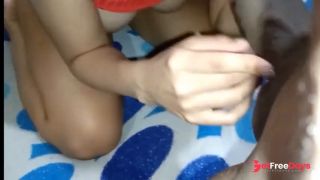 18-year-old Colombian model fucking while talking on the phone with her husband