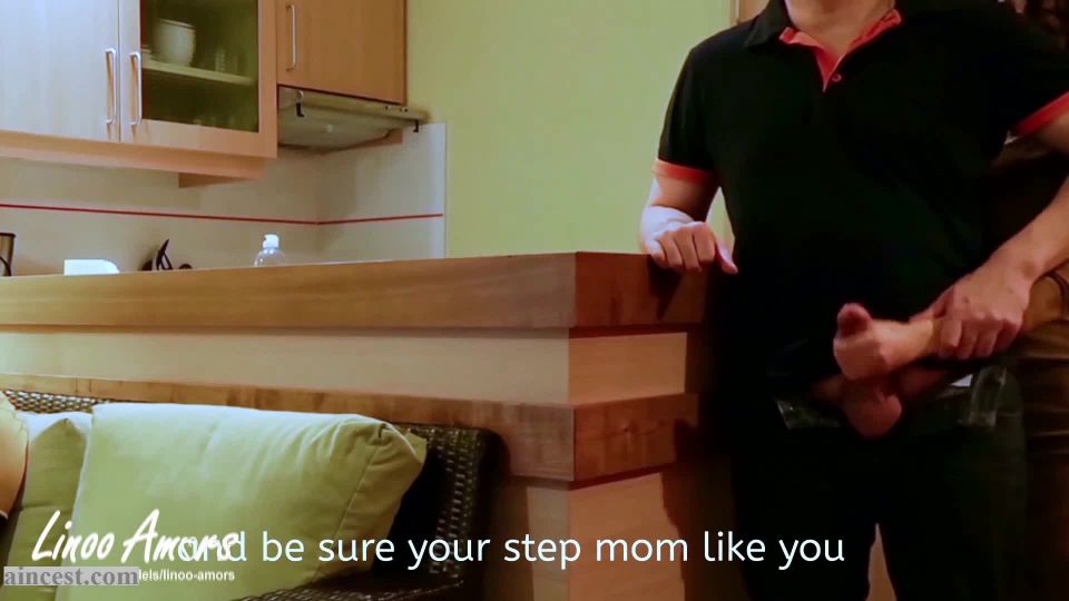 MILF sucks and fucks with Me while dad is in the same room - Linoo Amors HD mp4 - Teen