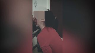 Brazilian Husband catches wife giving blowjob.
