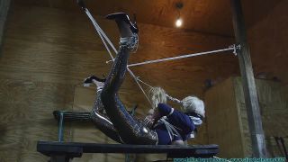 online xxx video 34 Amanda Foxx Miss Glitter Pants in a Legs Spread Hogtie Part 3 | bdsm | bdsm porn disney bdsm