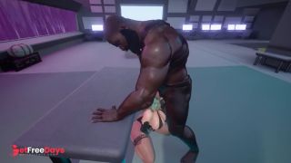 Blonde Girl Takes Huge BBC In Front Of Her Small Cock Boyfriend Cuck