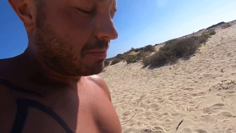 [K2S.CLUB] FunFuckPaar - OUTDOOR POV-BLOWJOB SPERMA SCHLUCKEN IN DEN DГњNEN - HD 720P