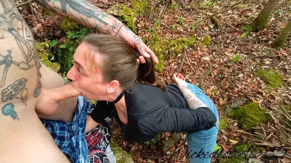 OnlyFans.com - Wickedlove4565 - Siterip - K2S () This was a cool spot to shoot this video sloppy blowjob face fuck cum in 02-08-2027