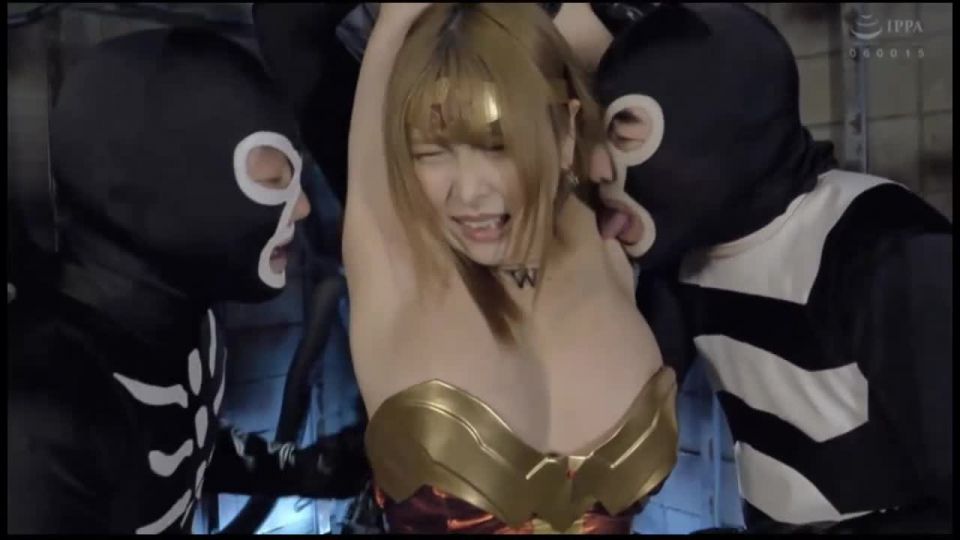 [waranlov.com] GHNU-91 ワンダーレディー 集団フルボッコ ～数の力に屈したワンダーレディー～ - PART-GHNU91_J1 | giga heroine, cosplay, コスプレ, superheroine, 女子プロレス, wrestling