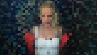 video 11 JOI in red satin on fetish porn evil femdom