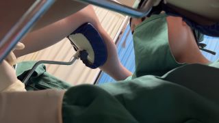 porn clip 4 Doctor Yukino – Handjob in a Japanese doctor Yuris surgical gown | joi | femdom porn femdom cunnilingus