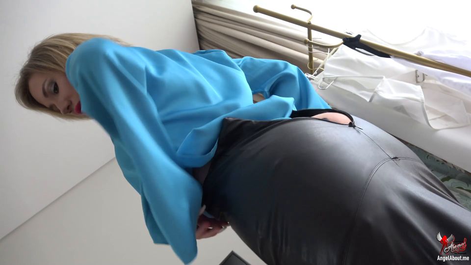 porn clip 31 Angel The Dreamgirl - Temptation You With My Mouth-Watering Ass (2024) - fetish - blonde porn old femdom