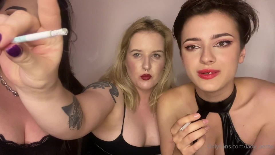 [GetFreeDays.com] Be our ashtray - special smoking fetish clip - With amaz cei