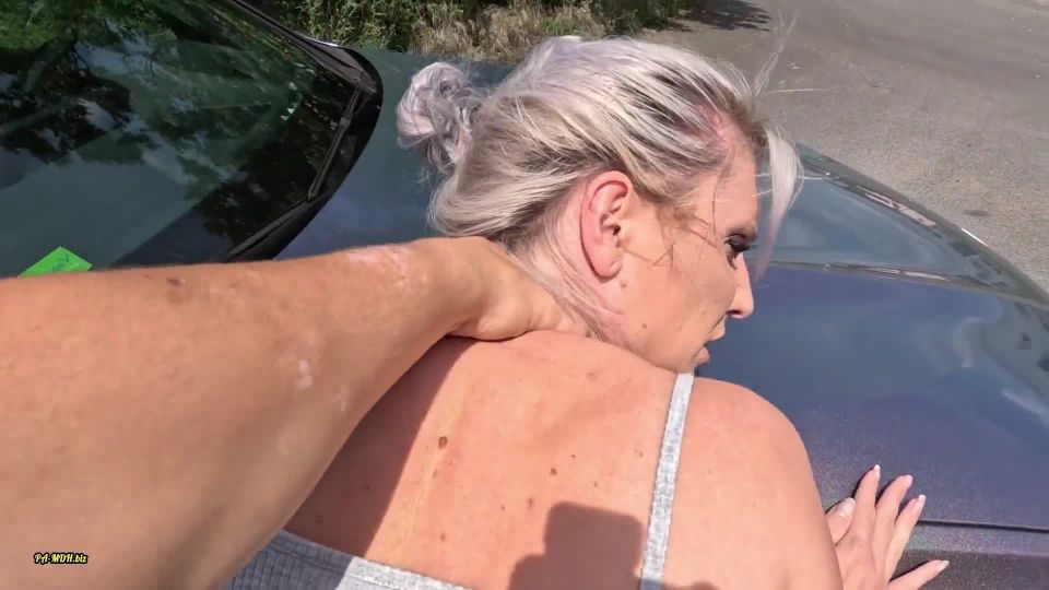 Mister - Diamante - Auf Auto gefickt und Titten besamt - Alemania