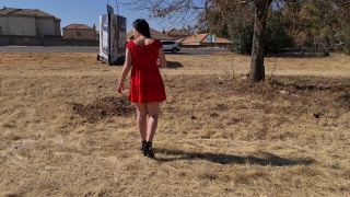 Dom & Whores Butt Plug Next To Busy Road ¦ Flashing Tits And Ass In Public - 1080p