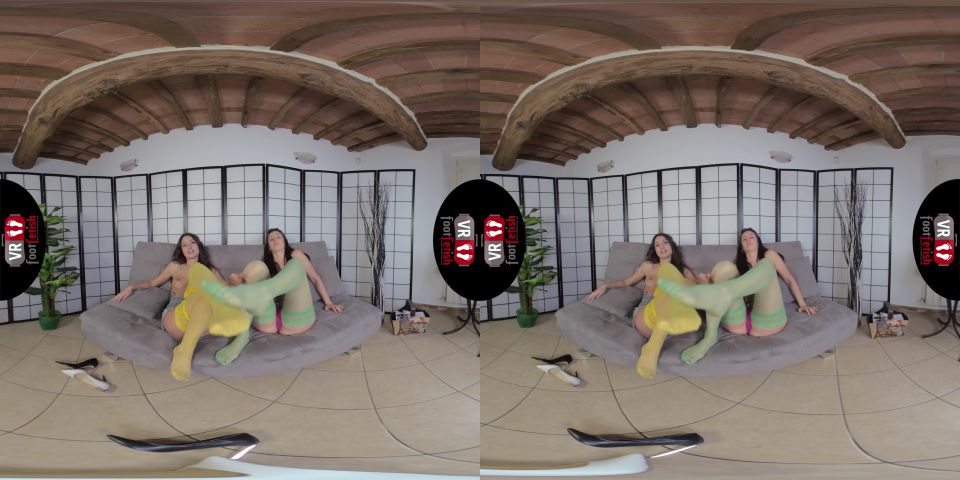 free adult video 26 lisa ann fetish Wonderfully – Gorgeous Thena And Lilian Play With Each Others Feet, dirty talk on femdom porn